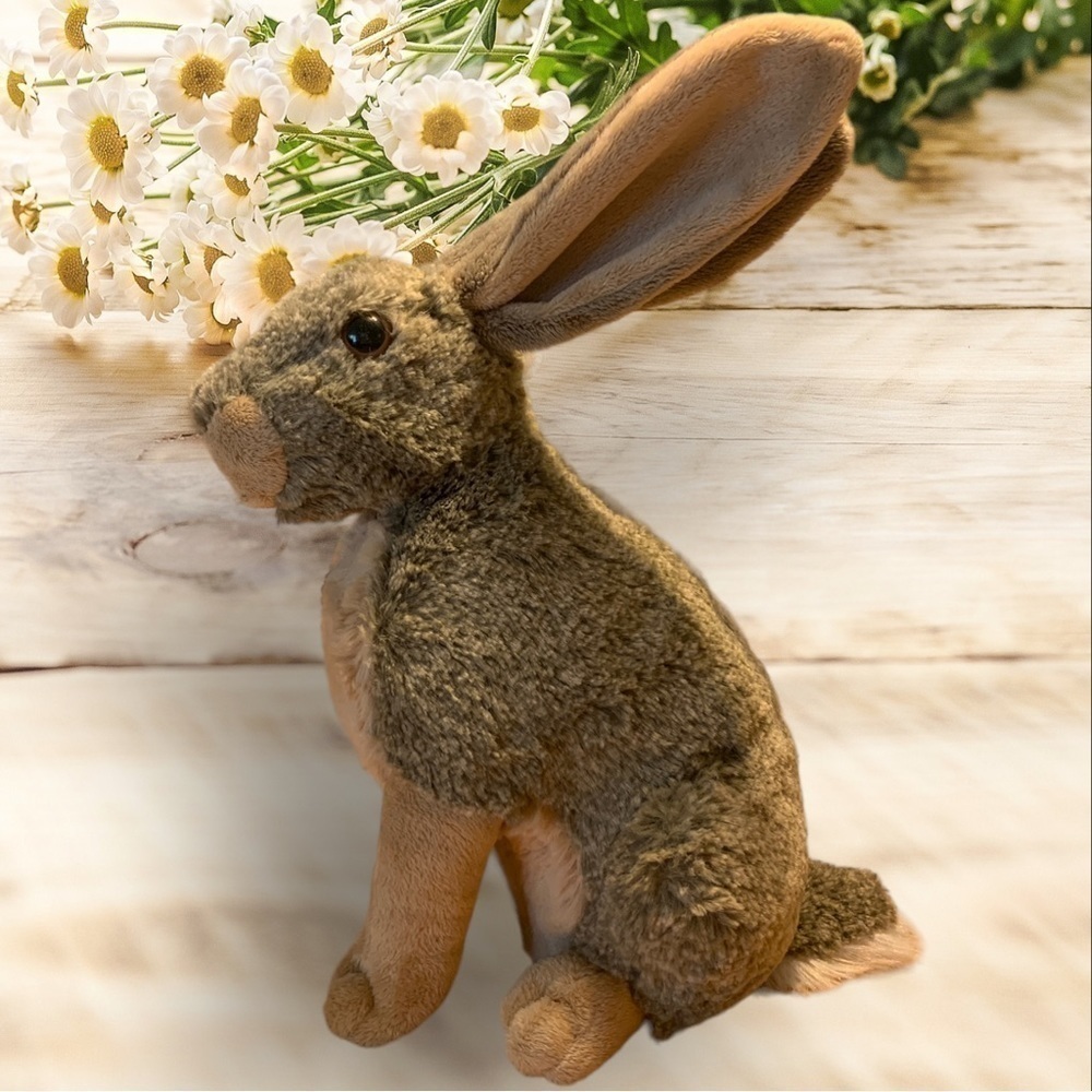 Wild Republic "Hare" Plush Stuffed Animal Cuddlekins 12"